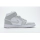 Air Jordan 1 Mid "White Camo" White Grey DC9035-100